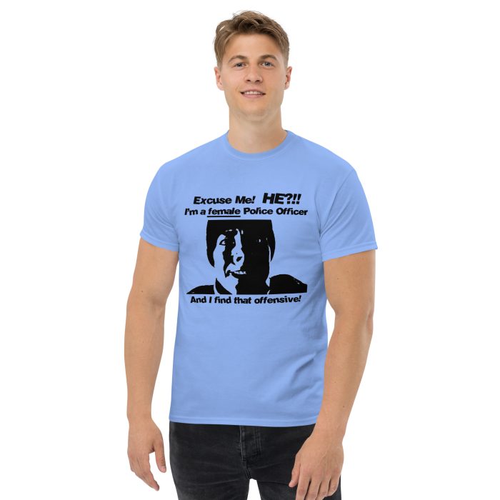 "I'm a female Police Officer" Unisex T-Shirt - Image 5